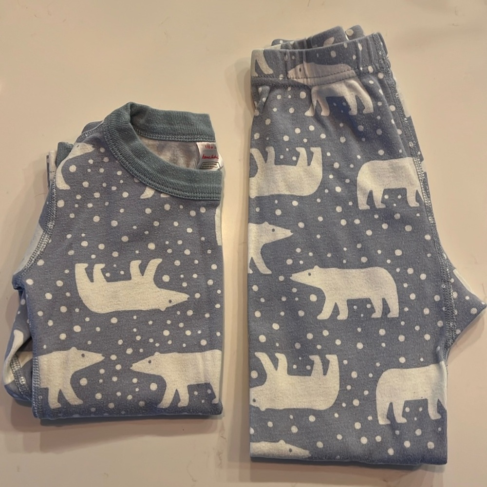 Hanna Andersson Christmas Long Johns